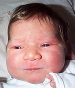 Emma Josaphine just after birth.